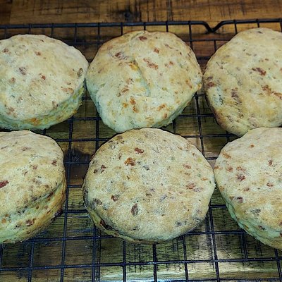 Sourdough Green Chile-Cheddar Biscuits - 1 dozen