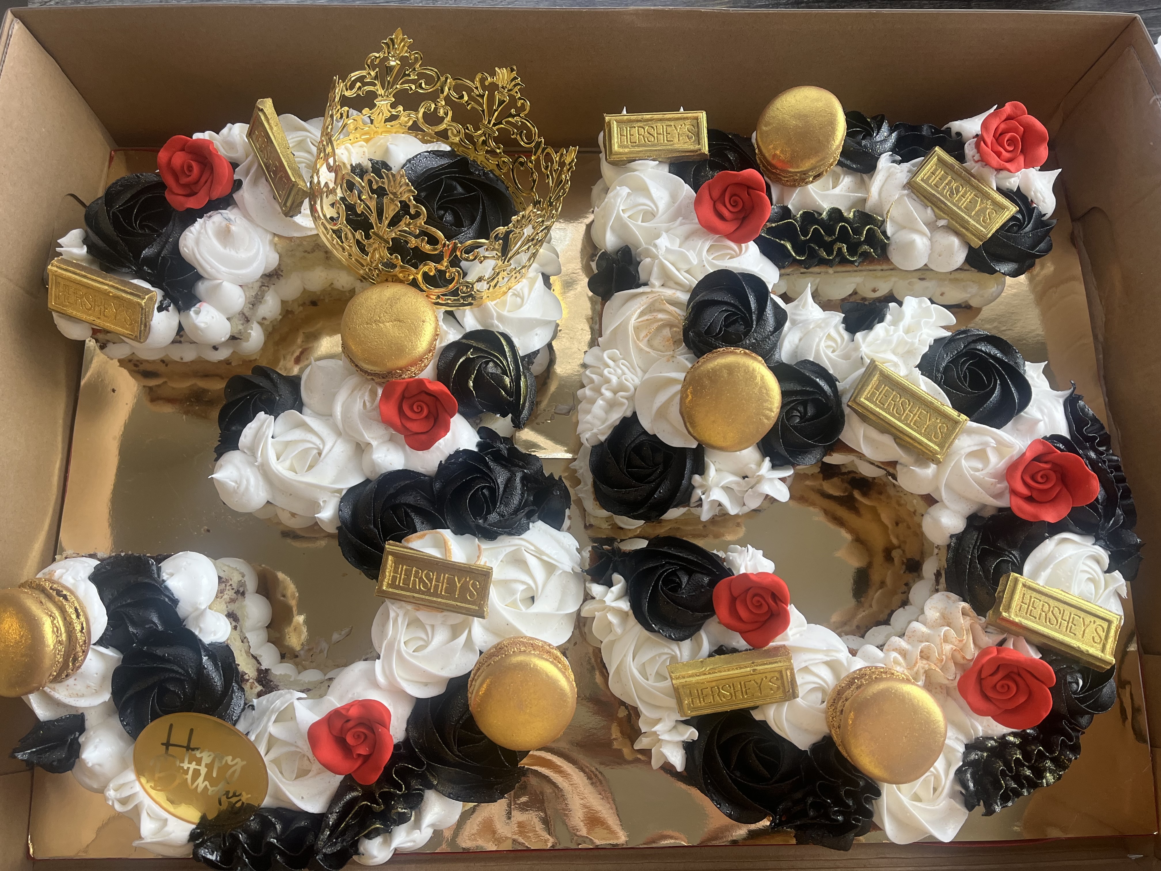 Cupcake Number And Letter Cakes 