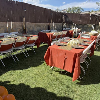 Table Cloths Rentals For 6ft Tables 