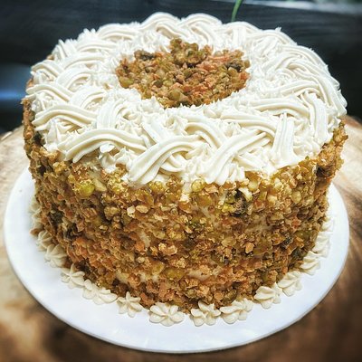 8” Round Keto Carrot Cake 