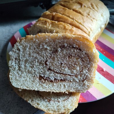 White Bread With Cinnamon Sugar Swirl