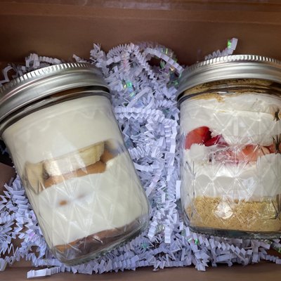 8oz Banana Pudding Jar 