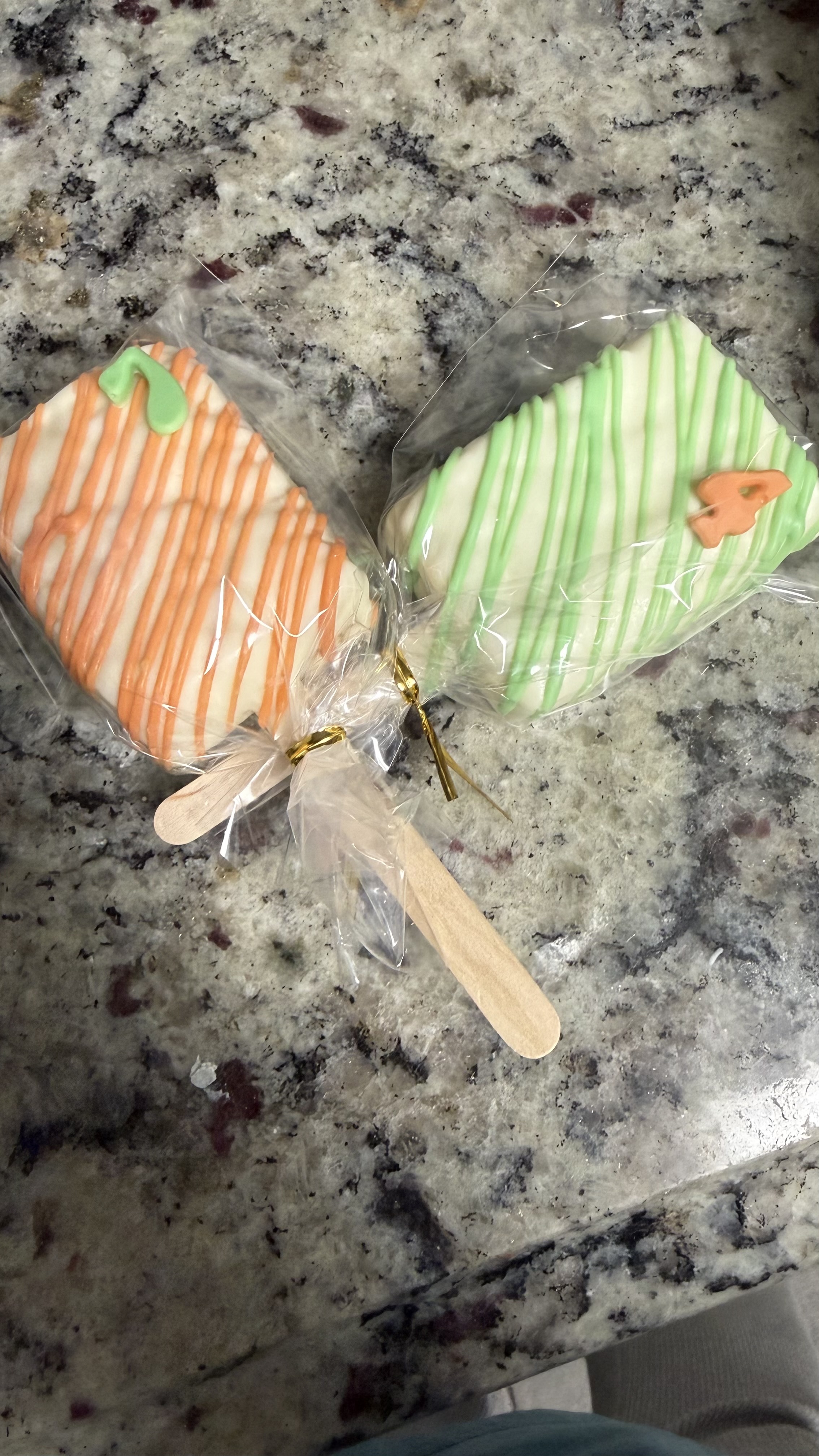 Dipped Rice Krispy Treats