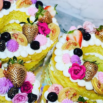Number/ Letter Luxe Cake 