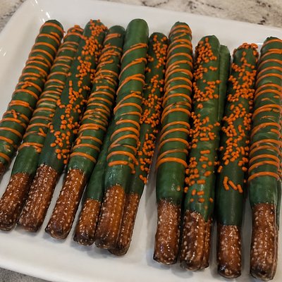 Dipped Pretzels