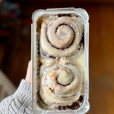 2 Cinnamon Rolls