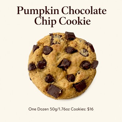 Pumpkin Chocolate Chip Cookies 