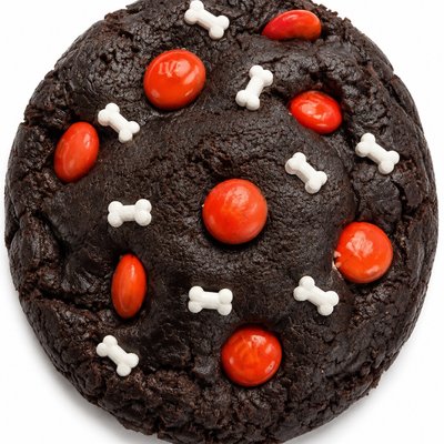 “The Big Dawg” Caramel Chocolate Brownie Cookie