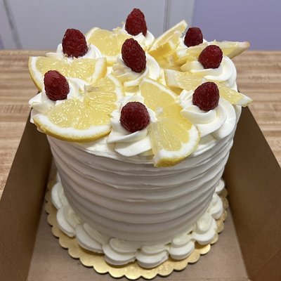 Lemon Raspberry Cake