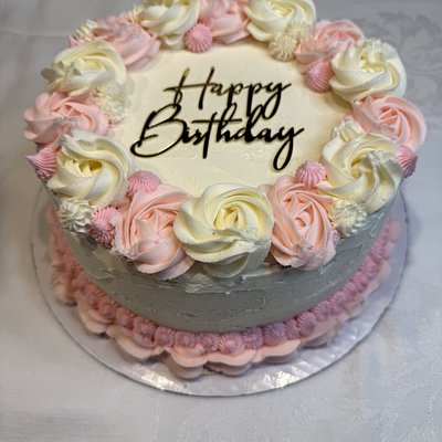 4 layer Cookie Cake Heart Or Round 6 Or 10in