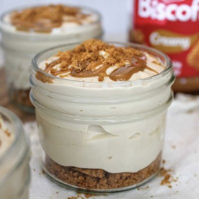 Biscoff Cookie Butter Cheesecake