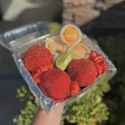Flamin Mac & Cheese Ballz