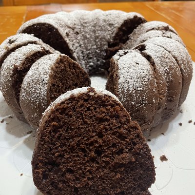Chocolate Bundt Cake Iced Or Uniced 