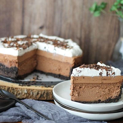 Chocolate Mousse Cheesecake