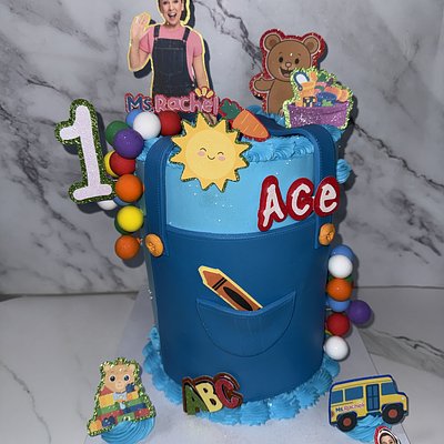 8” Tall Custom Cake 