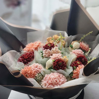 Cupcake Floral Bouquets 🌸