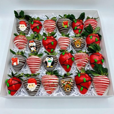 Custom chocolate covered strawberry