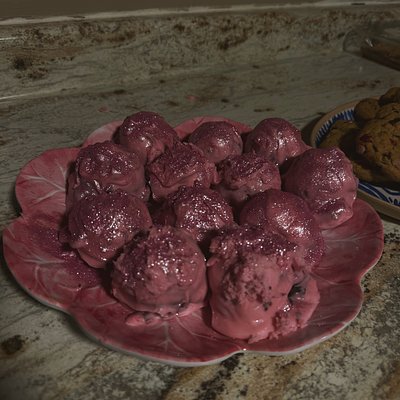 valentine's day feature - pink glitter oreo cake bombs - dozen count 