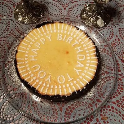 New York Style Cheese Cake Chocolate Crust