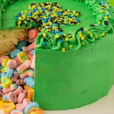 Patrick's Pinata Cake