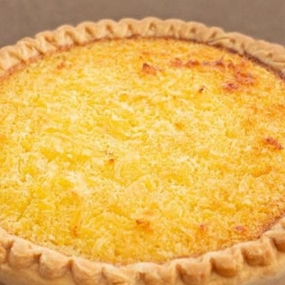 Buko Custard Pie (8 Inch Round)