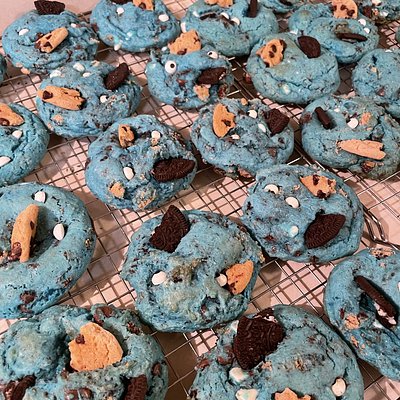 Cookie Monster Cookies 