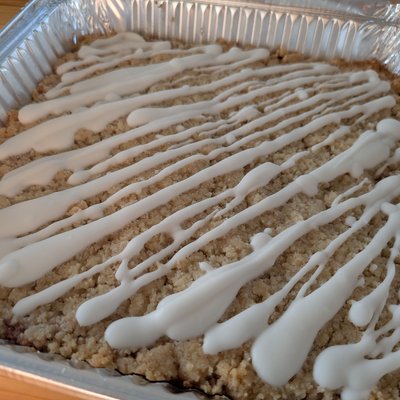 Strawberry Jam Bars - 8x8 Pan (16 Servings) - Can Be Made Vegan/Dairy Free Upon Request!