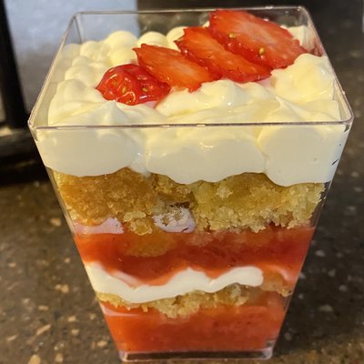  Strawberry Shortcake Cups 