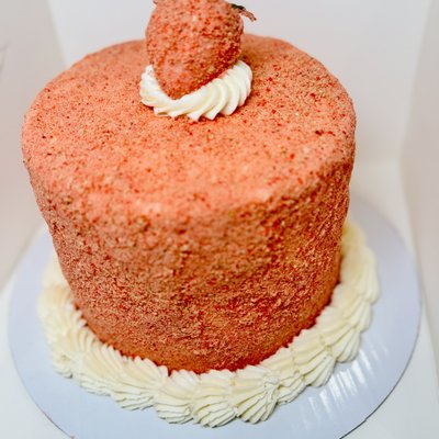 Strawberry Crunch With Cheesecake Filling