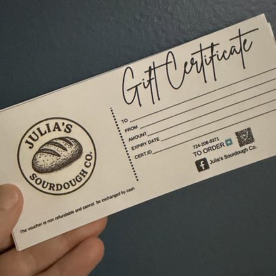 Gift Certificate 