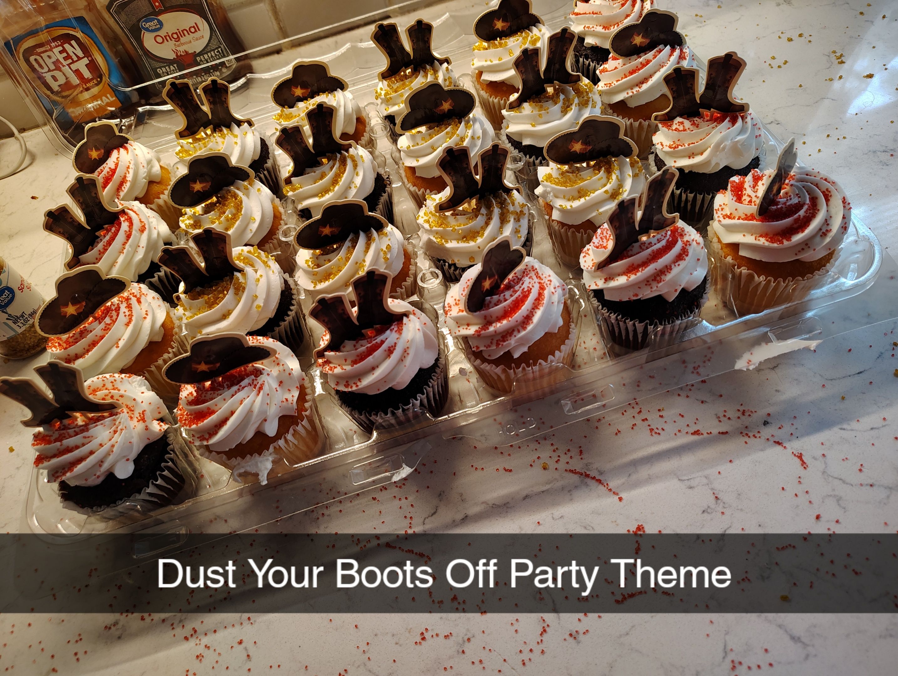 CowBoy/CowGirl CupCakes