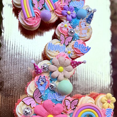 Pull Away Cupcakes Numbers 1-9 