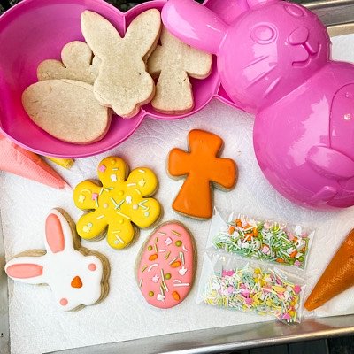 DIY kit in a giant bunny 