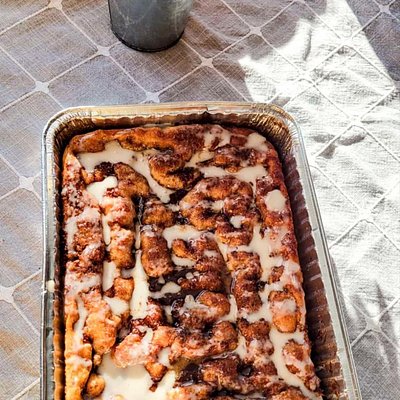 Cinnamon Roll Focaccia 