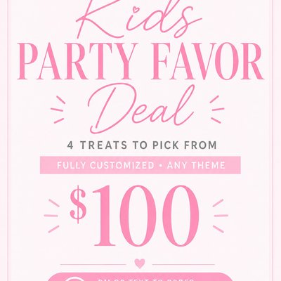 $100 kids party favor deal