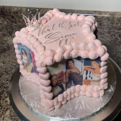 6 Inch Star Shaped Cake 