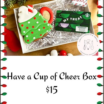 Have A Cup Of Cheer Stocking Stuffer Box