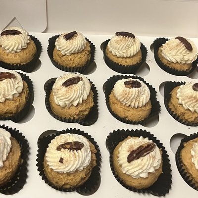 Sweet Potato Pie Cupcakes