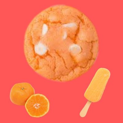 Orange Creamsicle Cookie