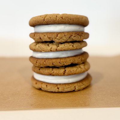 Cookie Sandwiches - Peanut Butter Fluffernutter 