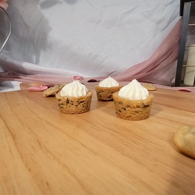 Cookie Cups With Buttercream