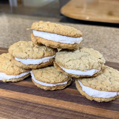 6 Oatmeal Cream Pie Cookie Box