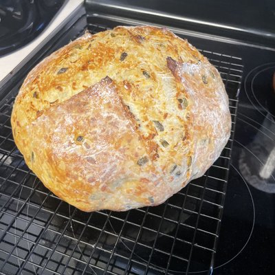 Round-Plain Sourdough Loaf