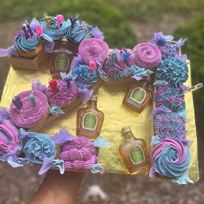 Numerical Alcohol  Infused CupCakes 