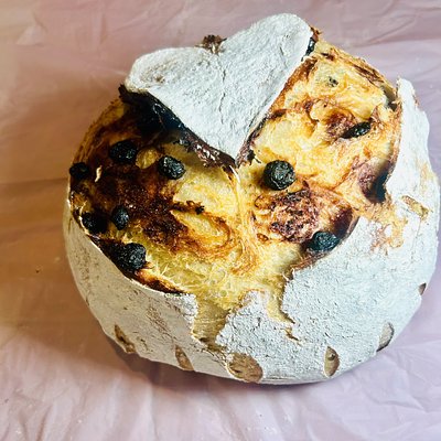 Blueberry Lemon Sugar Loaf  (Dried Blueberries)