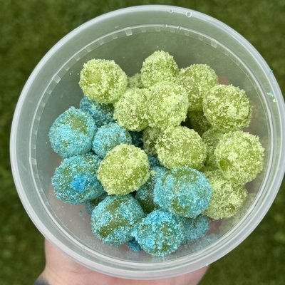 Soft Candy Powdered Grapes 8 Oz.