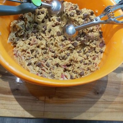 1st Place At Botno  County Fair 2024 Maple Bacon Chocolate  Chip Cookies 