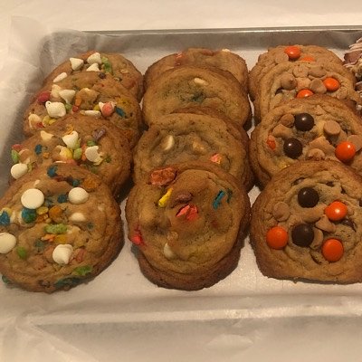 12 Gourmet Cookie (1 Flavor Only) Any Flavor Except Strawberry Cheesecake 