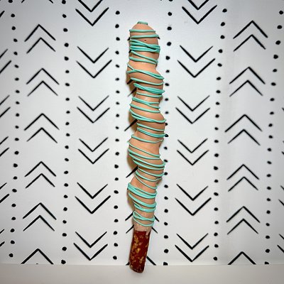 Caramel Wrapped Pretzel Rods