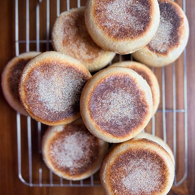 Sourdough English Muffins